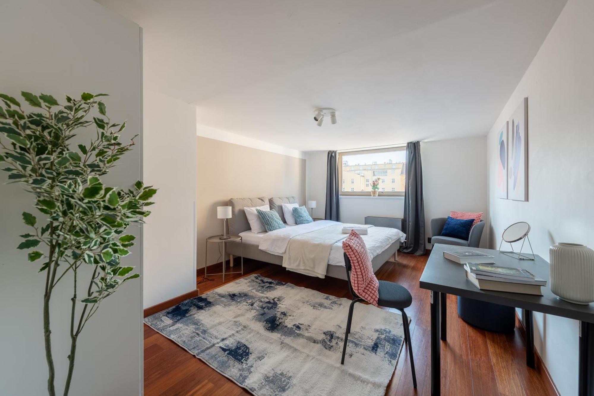 פראג Spacious Apartments Near Karlin Square מראה חיצוני תמונה